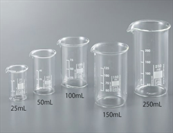 Cốc thủy tinh loại cao 50mL AS ONE 3-9180-02 TB-50